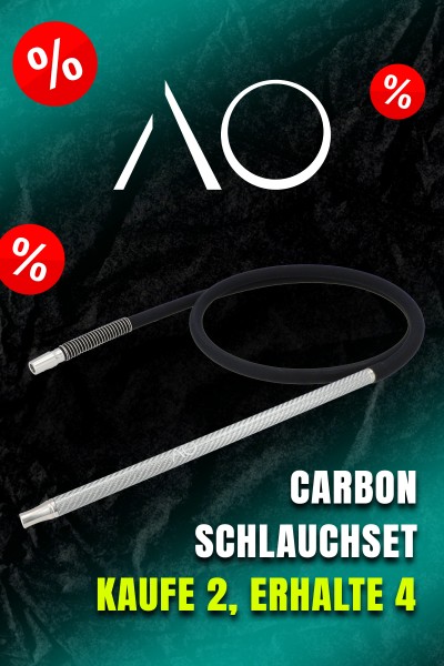 AO Carbon Schlauchset 18/8 4 für 2