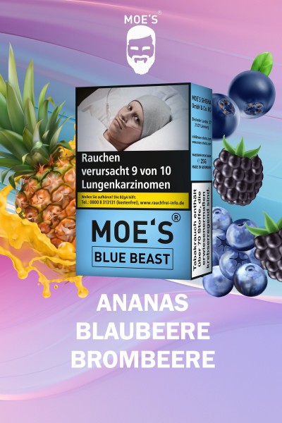 Moe's Tabak Blue Beast 25g