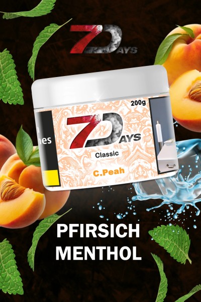 7Days Tabak Classic C.Peah 200g