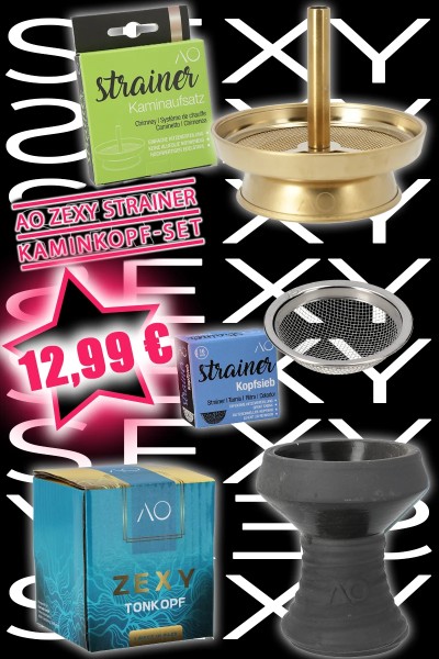 AO Zexy Strainer Steinkopf-Set