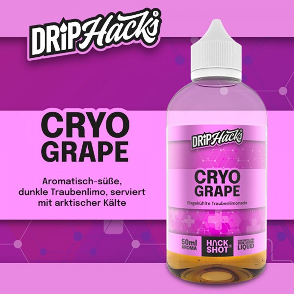 DRIP HACKS Cryo Grape Aroma 50ml