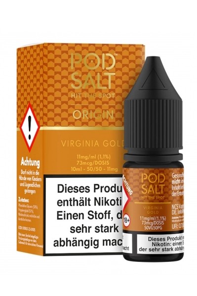 POD SALT Origin Virginia Gold Nikotinsalz Liquid 10ml