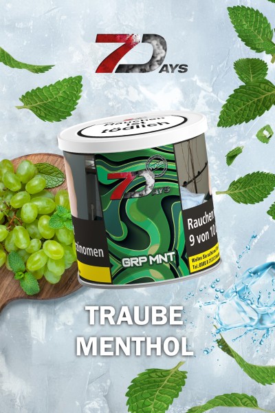 7Days Tabak Platin GRP MNT 200g