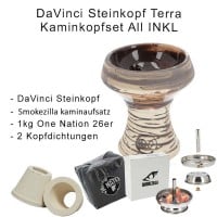 Da Vinci Steinkopf Terra Kaminkopfset ALL INKLUSIVE