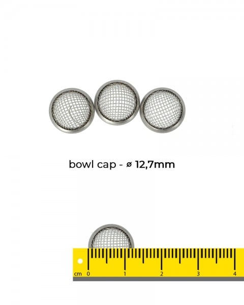 Aryva Bowl Cap Einlegesieb Ø=12,7mm - 5er-Pack