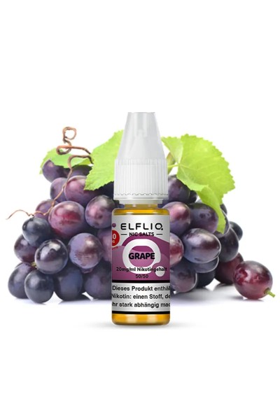 Elfbar ELFLIQ Grape Nikotinsalz Liquid 10ml