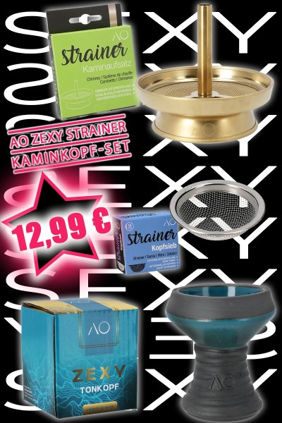 AO Zexy Strainer Steinkopf-Set