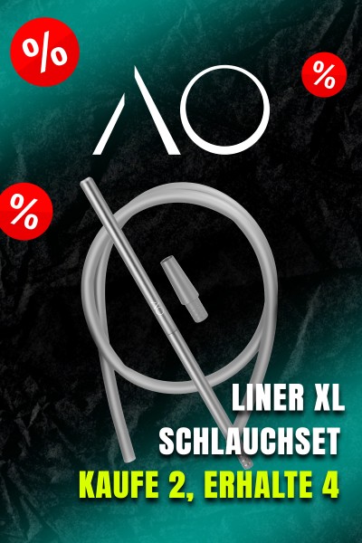 AO Schlauchset Alu Liner XL 18/8 4 für 2