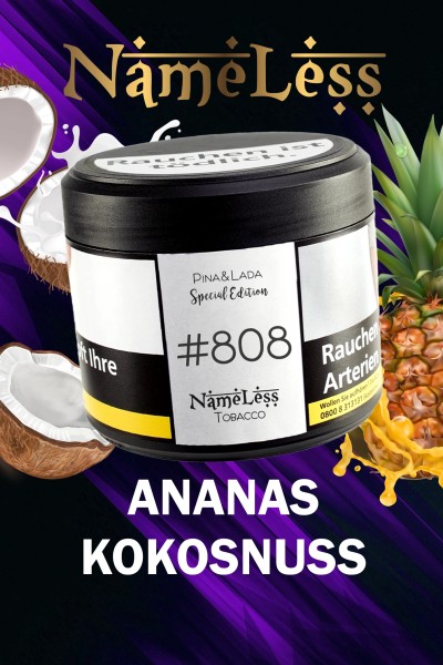 Nameless Tabak #808 P!NA LADA 200g