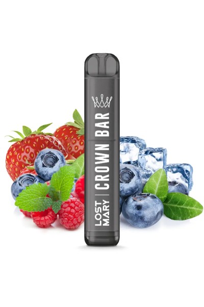 Crown Bar by AL Fakher x Lost Mary AM600 CP Triple Berry Ice - 20mg