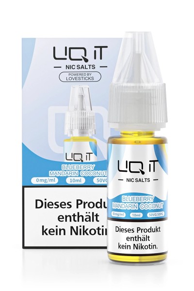 Lovesticks LIQ IT Blueberry Mandarin Coconut 10ml