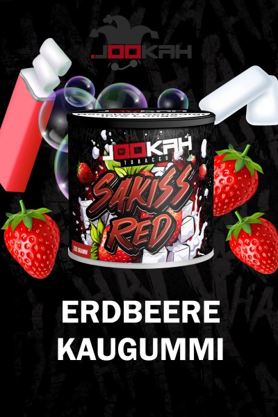 Jookah Tabak Sakiss Red 200g