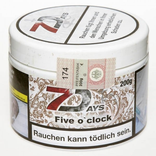 7Days Tobacco RF five oclock 200g