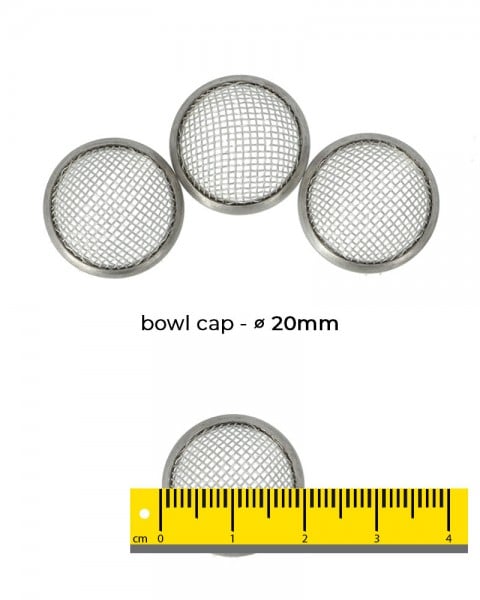 Aryva Bowl Cap Einlegesieb Ø=20mm - 5er-Pack