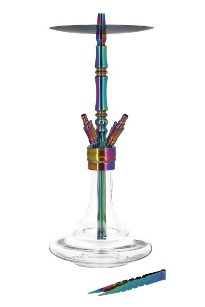 CYGN Nibiru Edelstahl Shisha Rainbow