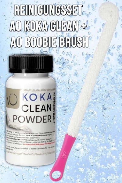 Shisha-World Reinigungsset AO Koka Clean + AO Boobie Brush