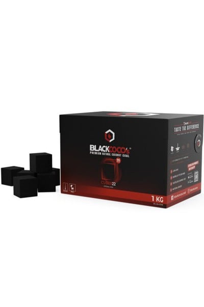 Black Cocos Kokoskohle Cubes22 1kg