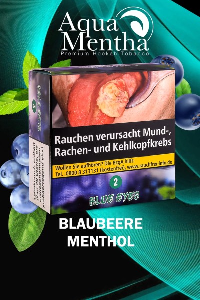 Aqua Mentha Tabak Blue Eyes 200g