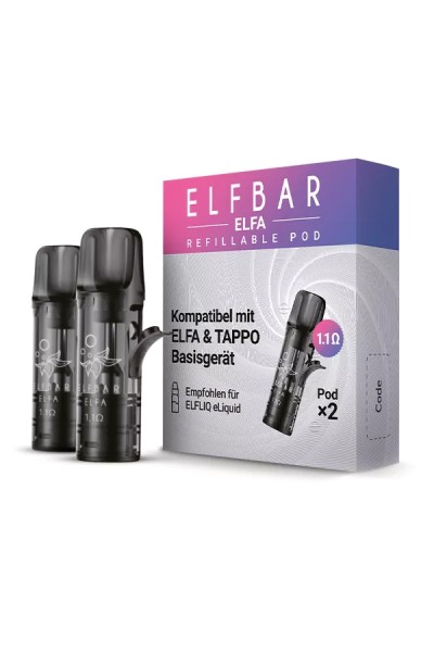 Elfbar ELFA Refillable Pod 1,1 Ohm