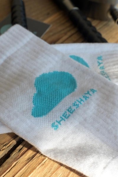 Sheeshaya Socken Weiss