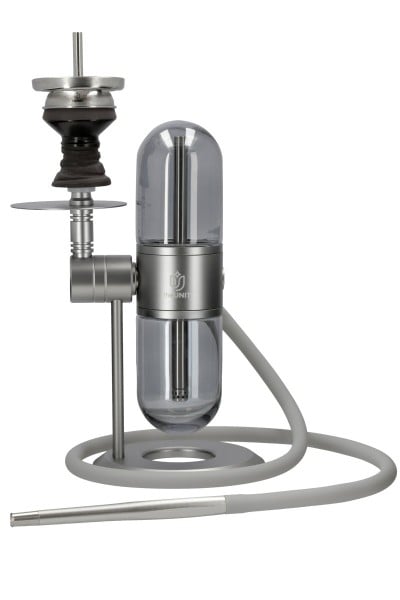 theUnit Sphere Aluminium Shisha Shiny Grau