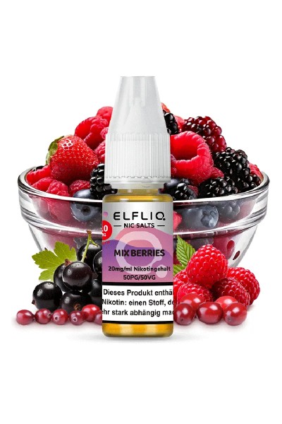Elfbar ELFLIQ Mix Berries Nikotinsalz Liquid 10ml