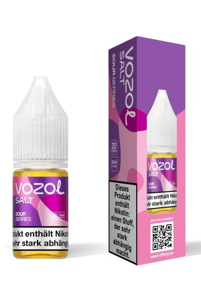 Vozol Nikotinsalz Liquid SOUR BERRIES 10ml