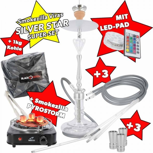 Smokezilla Viras Black Mamba SUPER SET LED