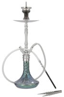 INVI Vergence Alu Shisha Cut Rainbow Silber