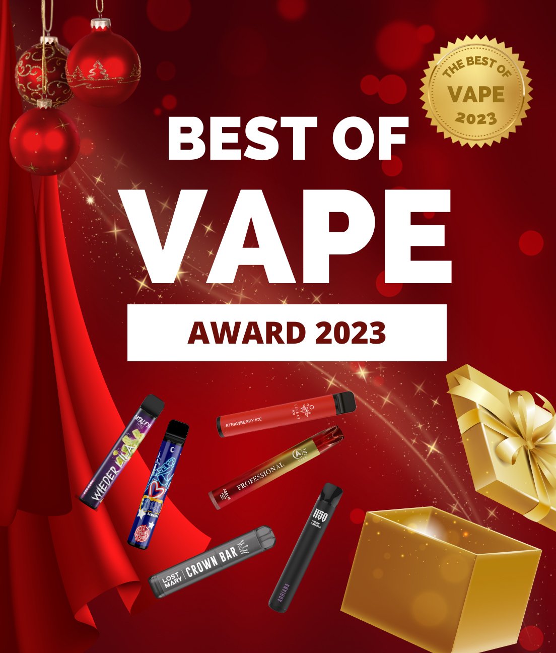 Die besten Vapes von 2023