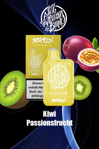 187 Strassenbande Box Vape Kiwi Passion Fruit - 20mg