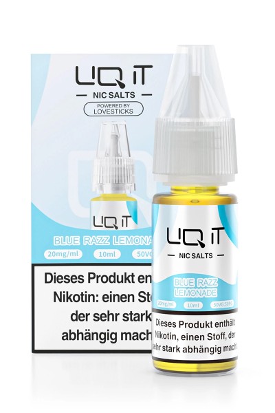 Lovesticks LIQ IT Blue Razz Lemonade 10ml