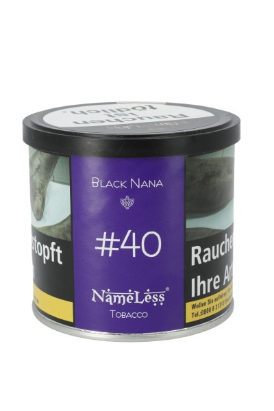 Nameless Tabak #40 Black Nana SHOOT ME 200g