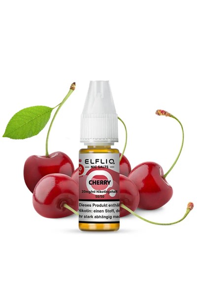 Elfbar ELFLIQ Cherry Nikotinsalz Liquid 10ml