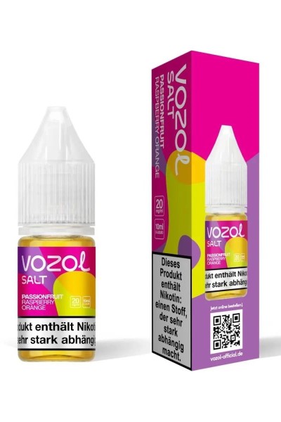 Vozol Nikotinsalz Liquid PASSIONFRUIT RASPBERRY ORANGE 10ml