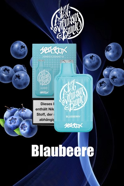 187 Strassenbande Box Vape Blueberry - 20mg