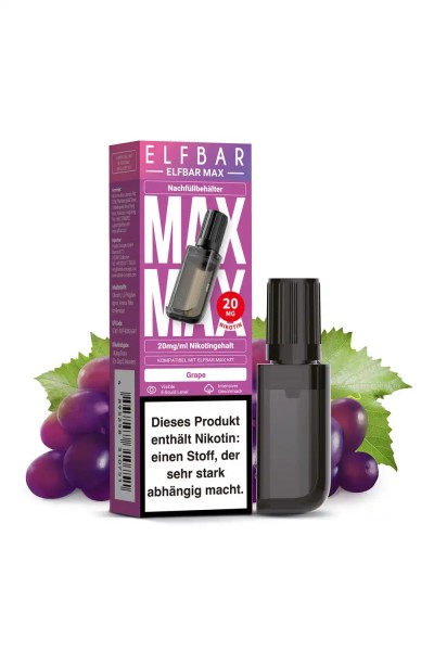 Elfbar Max Pod Grape 20mg