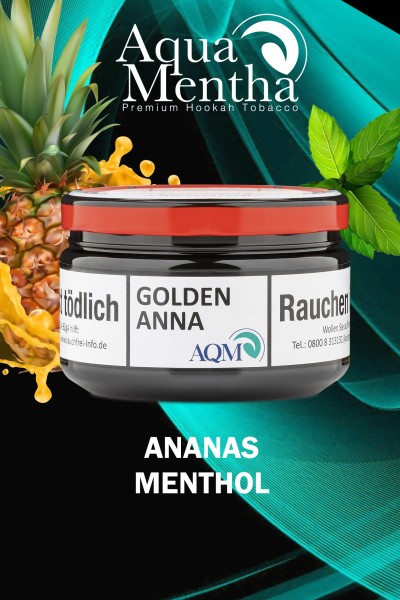 Aqua Mentha Tabak Base Golden Anna 100g