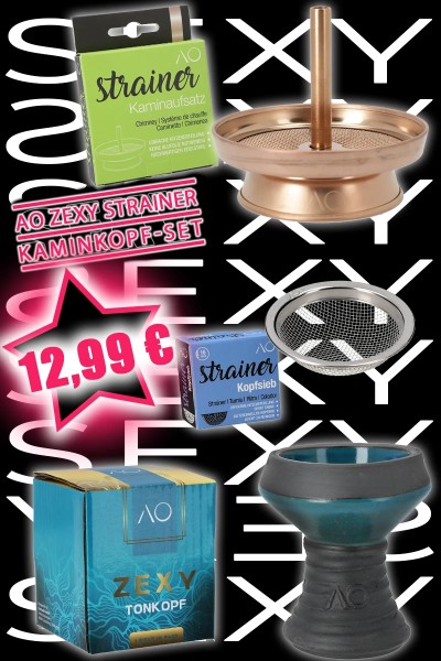 AO Zexy Strainer Steinkopf-Set