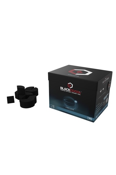 Black Cocos Kokoskohle CirclesS3 1kg