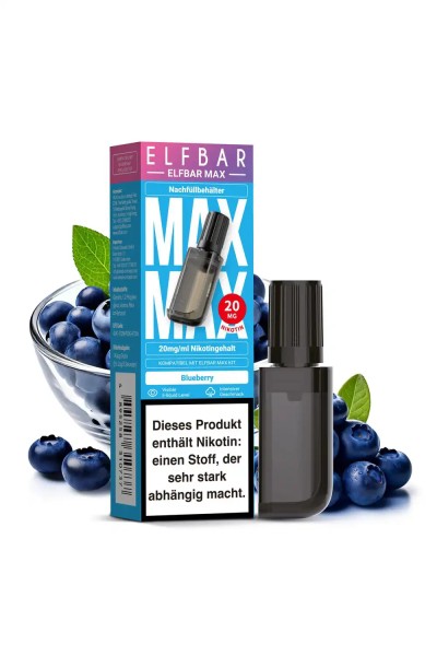 Elfbar Max Pod Blueberry 20mg