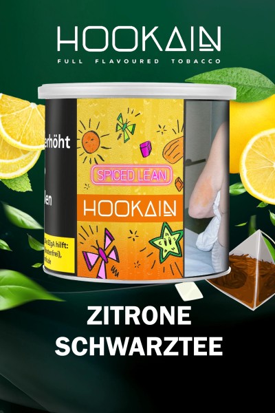 Hookain Tabak Spiced Lean 200g