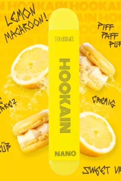Hookain Nano X Einweg E-Shisha Lemon Macaroon
