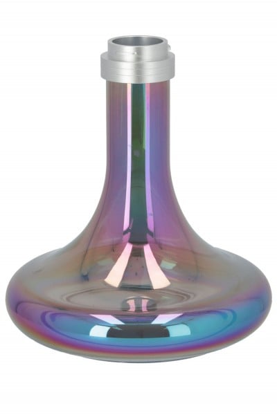 Ersatzglas Smokezilla Minya Silber Rainbow