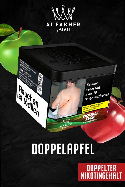 Al Fakher Tabak Double Kick - The Double Crunch 200g