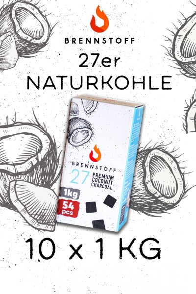 Brennstoff Naturkohle 27er 10kg