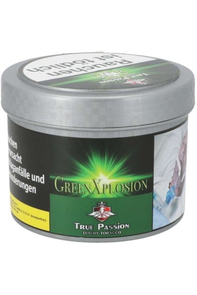 True Passion Tabak Green Xplosion 200g