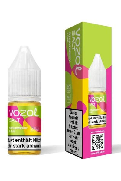Vozol Nikotinsalz Liquid STRAWBERRY LIME 10ml