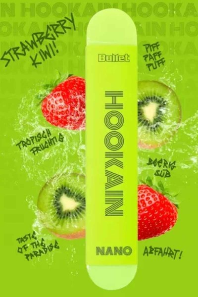 Hookain Nano X Einweg E-Shisha Strawberry Kiwi