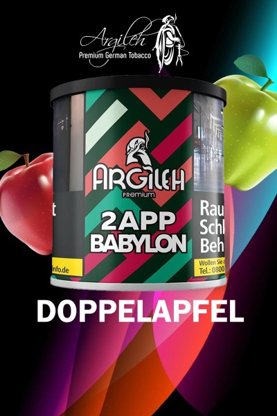 Argileh Tabak 2App Babylon 200g
